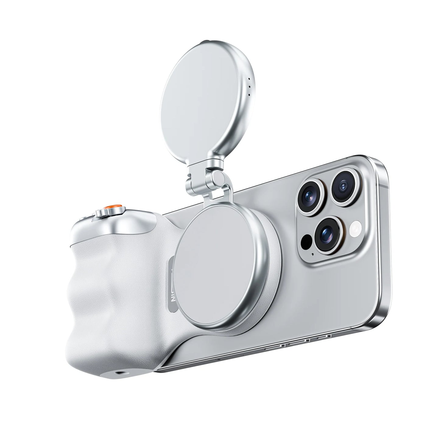 Soporte Magnético con Agarre Ergonómico y Control Remoto para Fotografía y Video Móvil